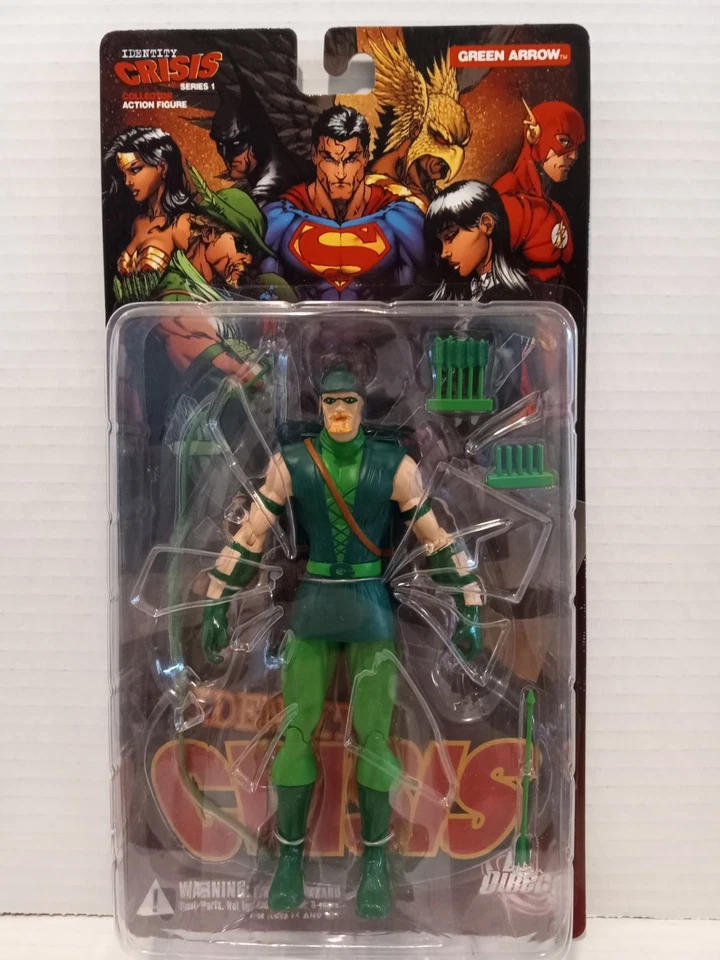 DC DIRECT IDENTITY CRISIS - SERIES 1 COMPLETE SET - ZATANNA - HAWKMAN - ALL MINT - Image 3 of 4