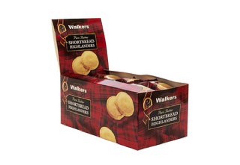 Walkers Shortbread Highlanders Original Cookies 18 Twin pack Cookies a