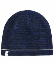  132 Alfani Men'S Blue Black Reflective Knit Warm Winter Hat Beanie Cap One Size