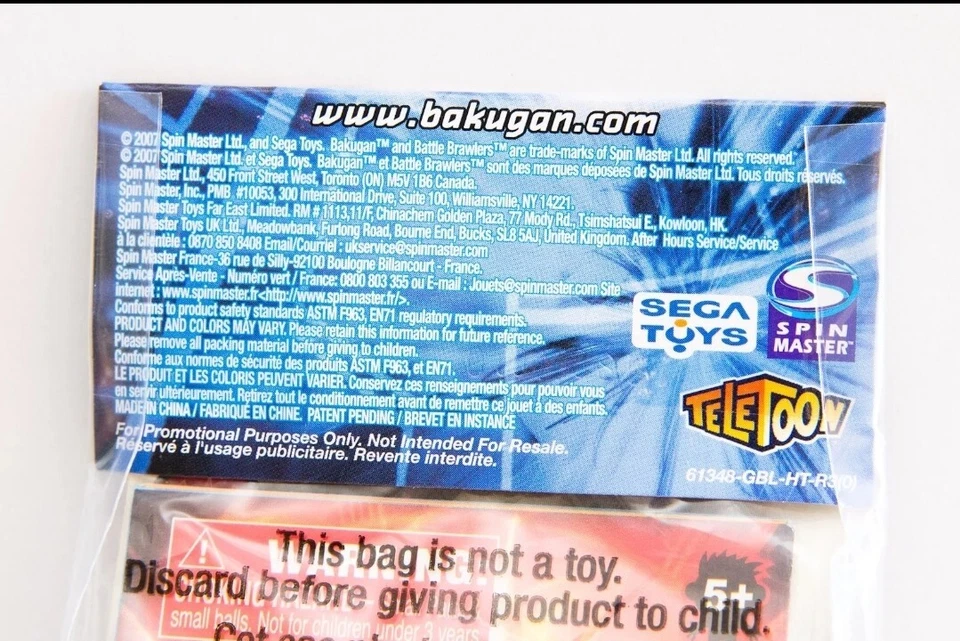 Bakugan B1 STINGLASH Red Pyrus | TOTALMENTE NUEVO Open Core Battle Brawlers  Foto 3 de 4