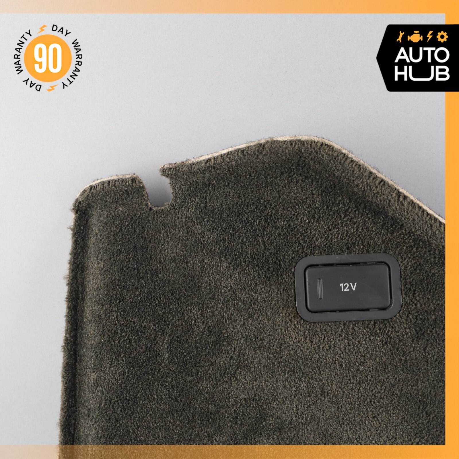 07-11 Bentley Continental GTC Left Side Inside Trunk Panel Carpet Cover OEM 62k