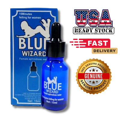 1x 15ml Blue Sex Drops Women Aphrodisiac Water Natural Liquid Enhancer Arousal