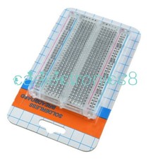 Universal Mini Solderless Breadboard Transparent Material 400 Points Available