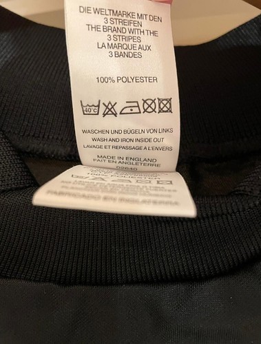 Adidas match issued football shirt. Zubizarreta, goalkeeper Spain 1990s. - Imagen 7 de 10