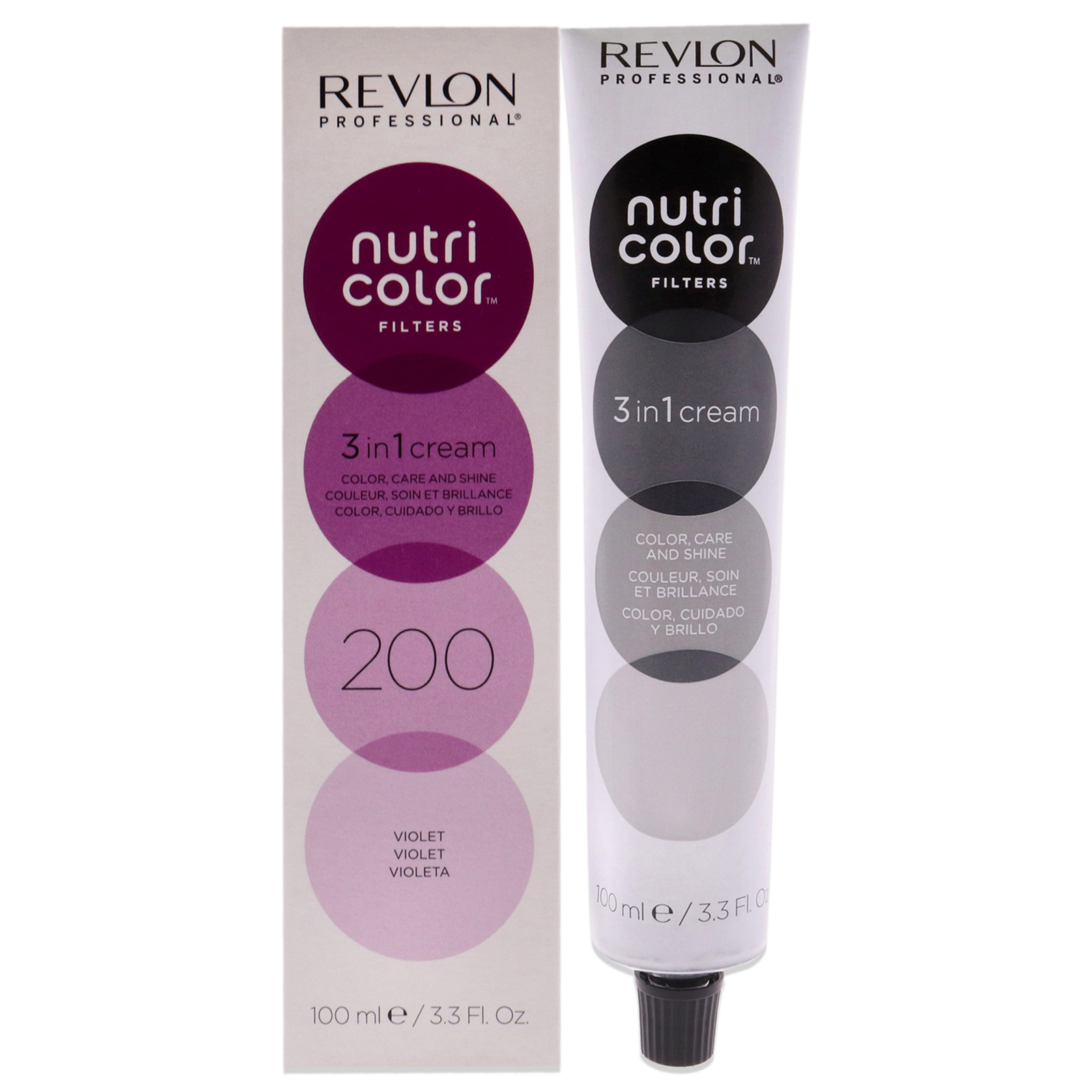 Cream 200 Violet By Revlon For Unisex 3.3 Oz Hair Color