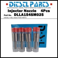 4x Diesel Fuel Injector Nozzle 105025-0250 DLLA154SM025 fo Mitsubishi Fuso 8DC9