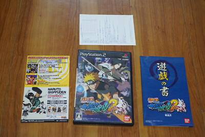NARUTO 全巻＋α 2.2-2 Naruto Shippuuden: Narutimate Accel 2 PS2 PlayStation 2 Complete