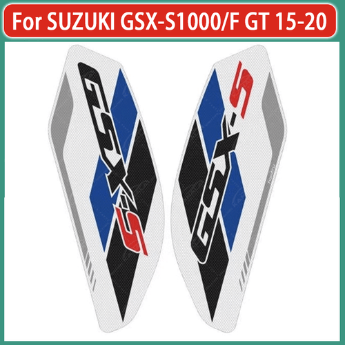 3D Side Tank Pad Protector Decal Stickers Case For SUZUKI GSX-S1000/F GT 2015-20 - Picture 7 of 7
