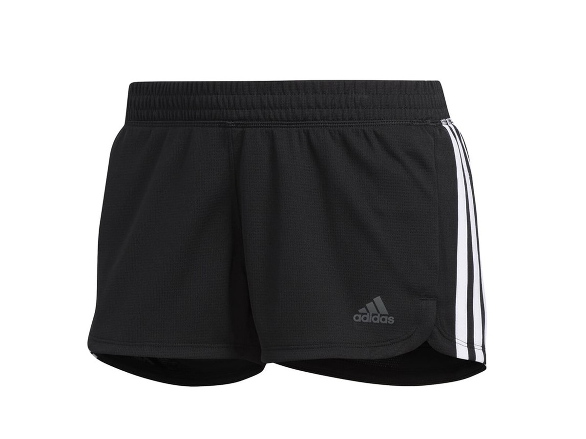 ADIDAS SHORT UOMO ESTATE DU3502 PACER 3S KNIT BLACK/WHITE
