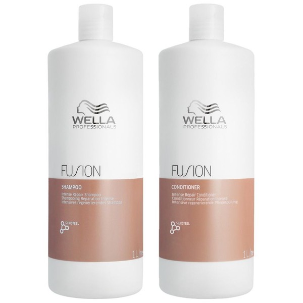 Wella Professionals Fusion Intense Repair Set -Shampoo 1000Ml+Conditioner 1000Ml-image