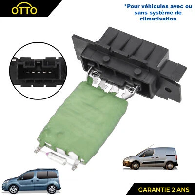 Résistance Ventilation Clim Habitacle prévu pour Peugeot Partner Tepee 2008- - Photo 1/4