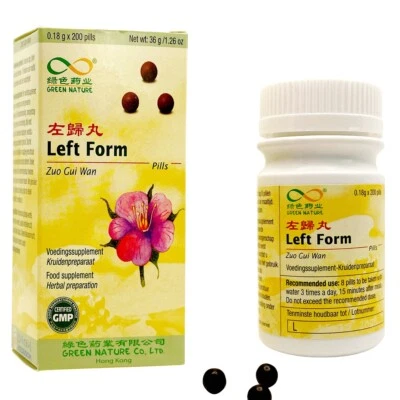 Zuo Gui Wan - Left Form - Autentica formula a base di erbe TCM - Green Nature