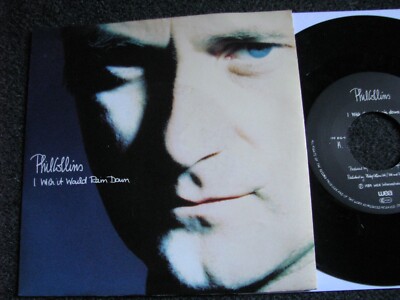 Phil Collins-I wish it would Rain down 7''-1990 Germany-WEA Records-170 812 7