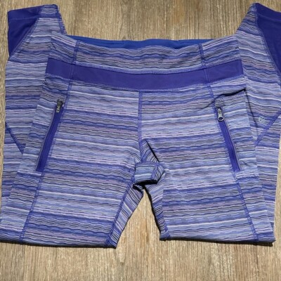 Lululemon Inspire Tight II (Mesh) Space Dye Twist Sz 8