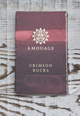 Crimson Rocks by Amouage 2ml Vial Spray New Factory Sealed