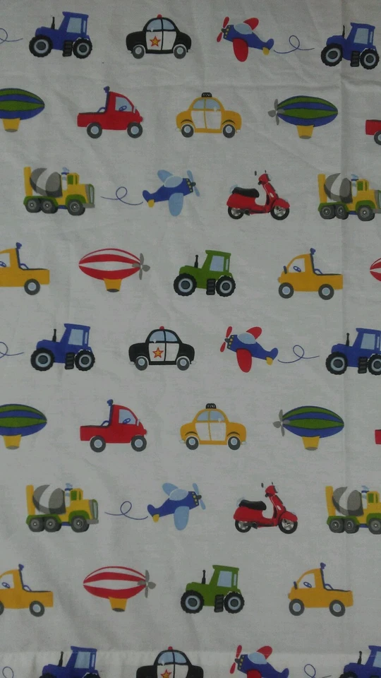 Dream Factory Camiones Tractores Coches Doble Hoja Plana Foto 2 de 4