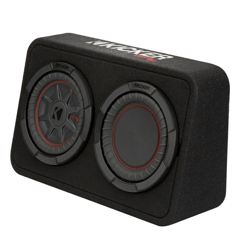 Kicker TCWRT82-48 Subbox 20cm kompakter Gehäusesubwoofer 600 Watt Auto-Subwoofer - Bild 3 von 4