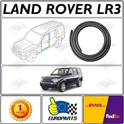 Land Rover LR3 Discovery 3 L319 Rubber/Felt Front Door Seal Weatherstrip