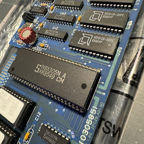 VINTAGE DCA 15528 PC/3278 ISA IRMA KEYBOARD IBM MAINFRAME ADAPTER 1112841 UNTEST - Picture 4 of 24