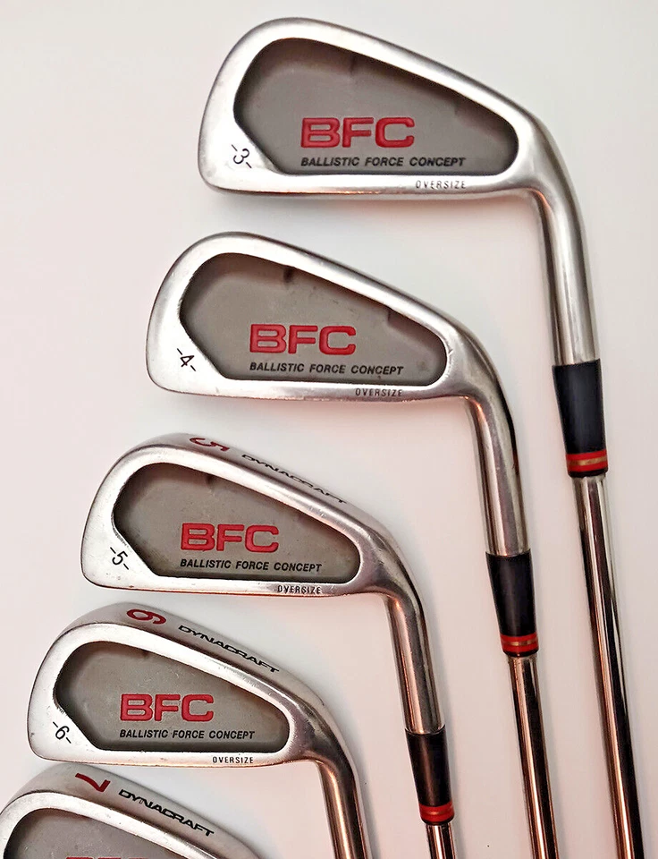 Dynacraft BFC Ballistic Force Concept tamanho grande 3-9 conjunto de ferro TT Lite Stiff Reg - Imagem 3 de 4