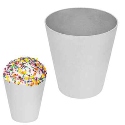 METAL FORM FOR BAKING EASTER CAKES KULICH CAKES AND BREAD 1.5 L (50.7 FL OZ)