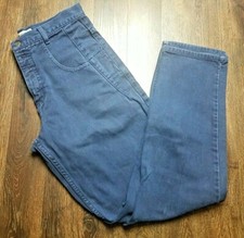Vintage GUESS U.S.A. American Tradition Spell Out Triangle Denim Jeans 90s 30x34