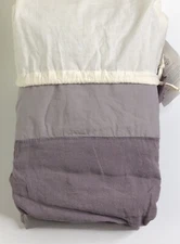 Restoration Hardware Garment-Dyed Linen Box Spring Cover Twin Lavender NEW $129