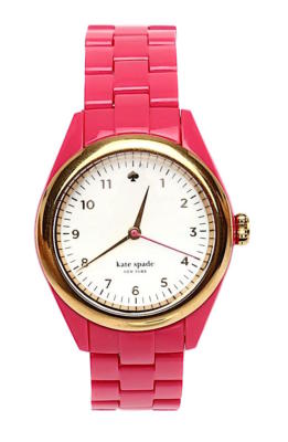Kate Spade Women\'s Seaport Acrylic Hot Pink Bracelet Watch Watch Kate Spade Pink in Not specified - 24954361 main image 3