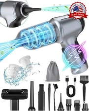 POTENTE Aspiradora De Mano Para Casa Auto Carro Inalambrica Limpieza Carros Car