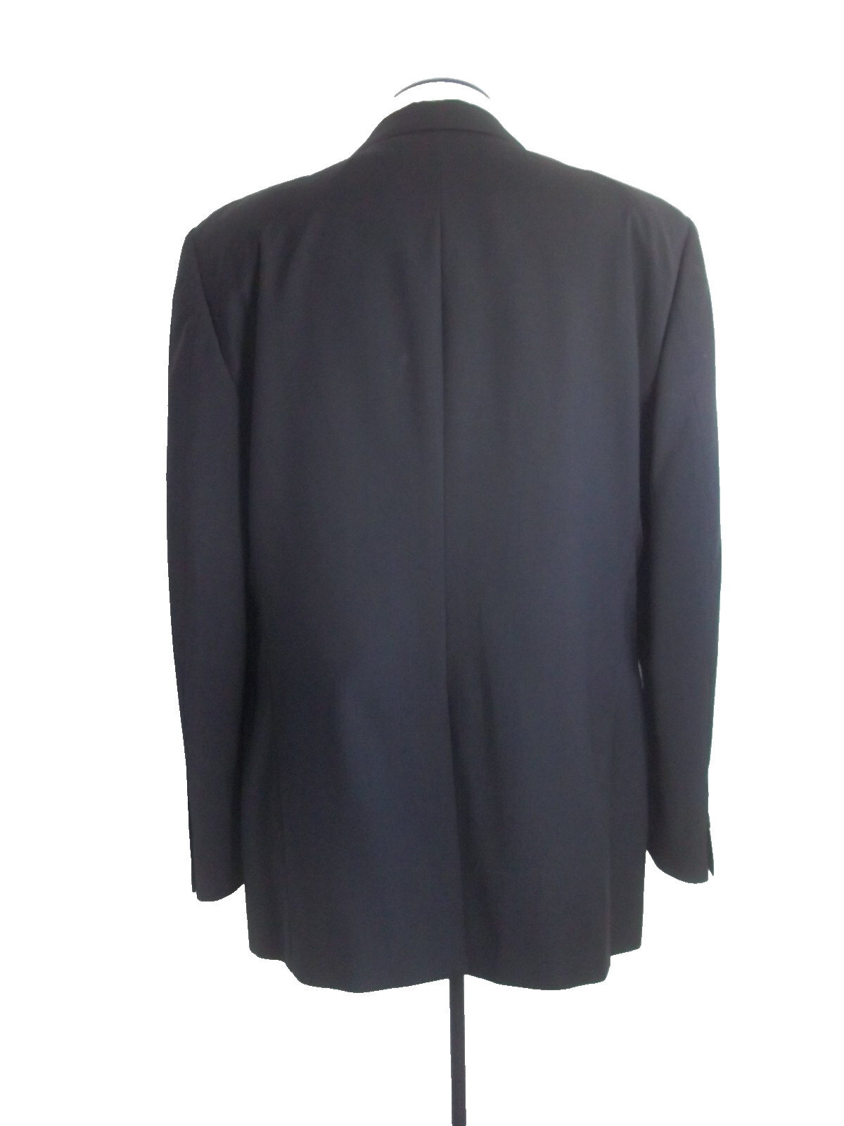 / John Varvatos Solid Black 2Button Wool Formal S… - image 7