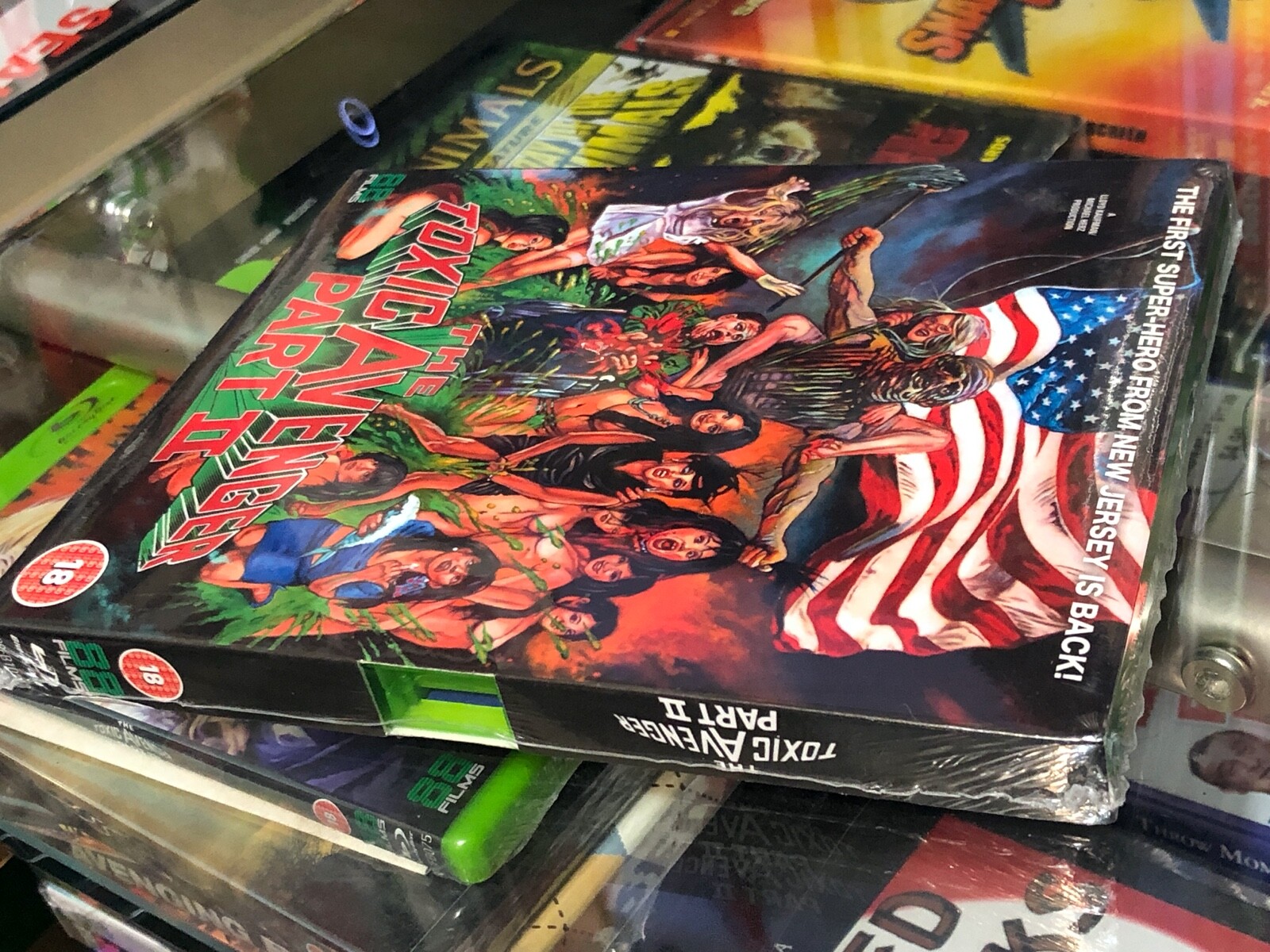 Toxic Avenger Part 2 With Foldout Poster/SLIP COVER (Blu-ray) 88 FILMS ...