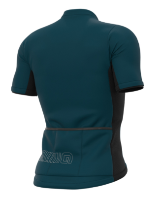 T-shirt Manches Courtes ALE' – Colorblock Bleu, Homme, Neuf Avec étiquettes
