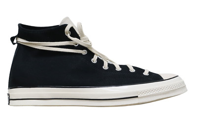Sz 16 Black Natural Converse Chuck 70 HI x ESSENTIAL Fear of God 167954C Sneaker