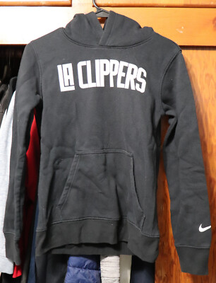 Nike LA Clippers City Edition Fleece Pullover Hoodie Youth Medium