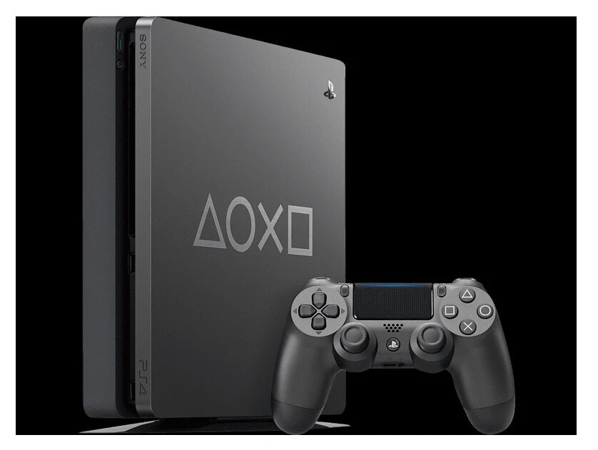 CONSOLA PLAYSTATION 4 SLIM 1TB DAYS OF PLAY STEEL GRAY EDICION LIMITADA –  Gameplanet