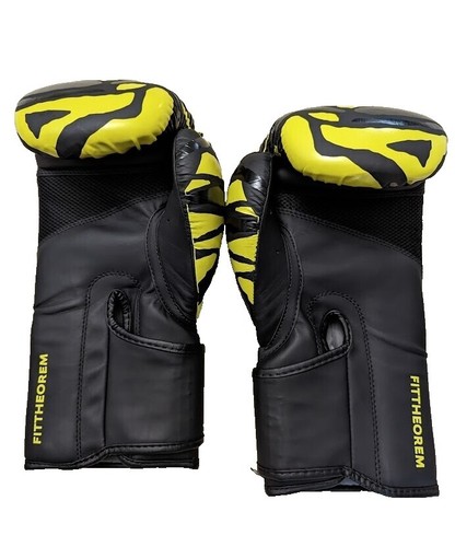Modeka MX-Top Kinder Handschuhe – Schwarz/neon, Größe M