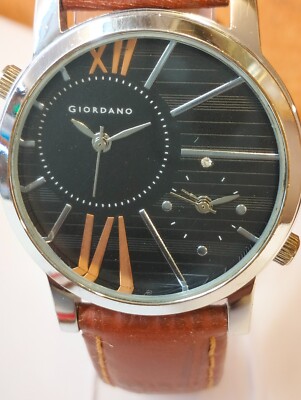Giordano Quartz Dual Analog 60057 Women's Full Working Condition Vintage Watch