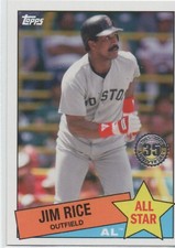 2020 Topps Series 2 1985 Topps #34 Jim Rice Boston Red Soxs Insert 18