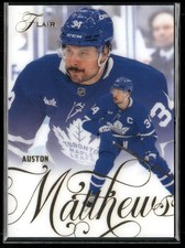 2025-26 UD Flair Hockey Auston Matthews #121