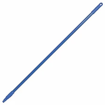 Tough Guy 48Lz61 49-57/64'' Color Coded Handle, 1 In Dia, Blue, Fiberglass