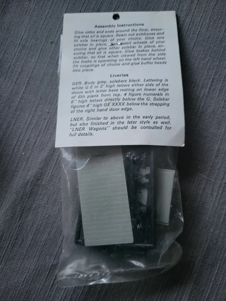 Stelfox 4mm /00 GER/LNER 10T Open Wagon Kit - Image 2 of 2