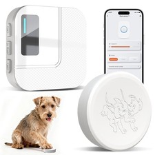 WiFi Smart Dog Door Bell for Potty Training to Go Outside Wireless Doggy Door...