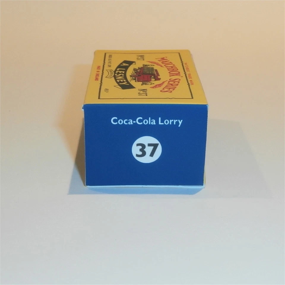 Matchbox Lesney 37 b Coca-Cola Lorry C Style Repro Box - Image 3 of 4