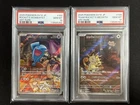 PSA 10 Team Rocket's Wobbuffet Meowth AR Set 103-109/098 SV10 Pokemon Japanese