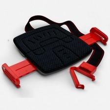 Mifold Grab-And-Go Compact Car Booster Portable Travel Seat 40-100 Lb Grey NEW