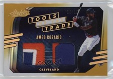 2021 Absolute Tools of the Trade 2 Swatch Spectrum Gold 8/10 Amed Rosario 0u8i