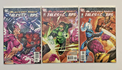 COMPLETE MINI-SERIES Blackest Night Tales of the Corps #1-3 (DC, 2009 ...