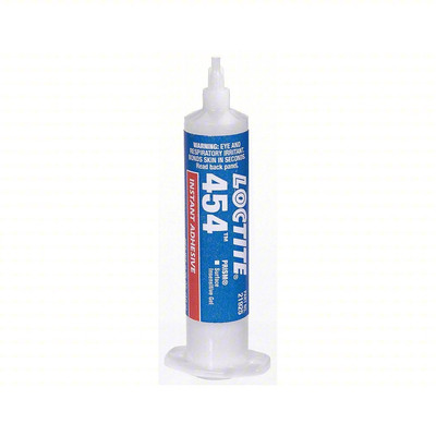 Loctite 454 Surface Insensitive Gel Instant Adhesive 10g 0.35 oz. 21925. 03/25
