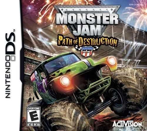 Monster Jam Path Of Destruction - Nintendo DS Game