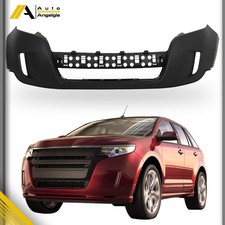 Front Bumper Cover Black Primered Fit For Ford Edge 2011-2014 Abs Plastic Front Bumper Cover Black Primered Fit For Ford Edge 2011-2014 Abs Plastic